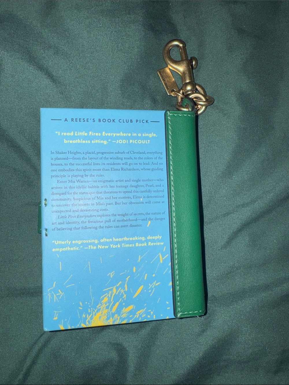 Coach book charm-like new - Picture 4 of 8